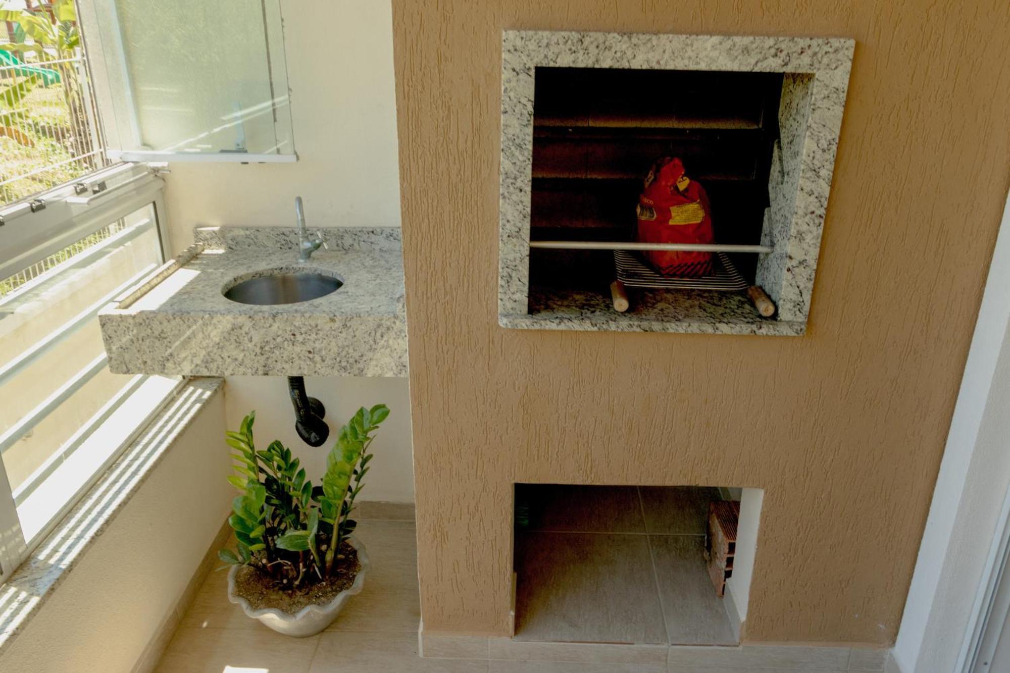 Apartamento A 200M Da Praia Ingleses, Predio Com Piscina ฟลอเรียนอโปลิส ภายนอก รูปภาพ